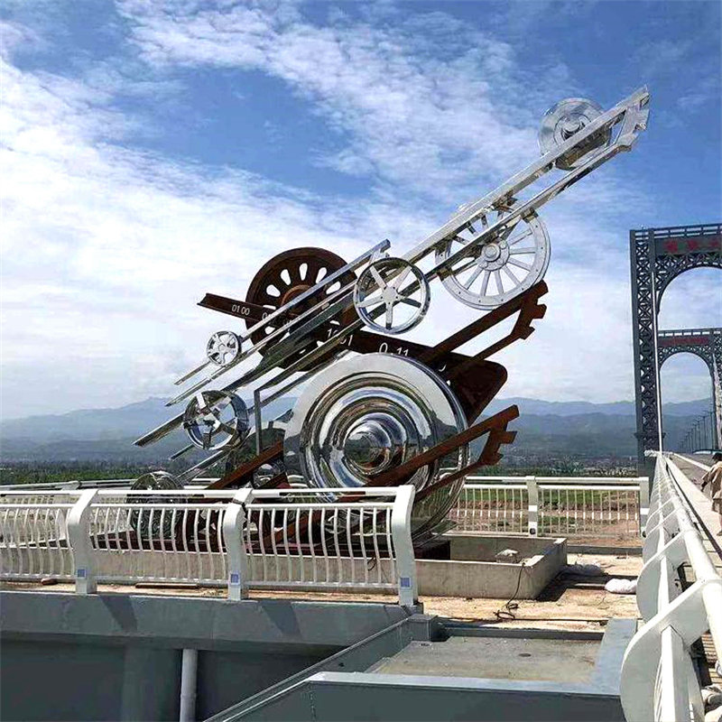 不锈钢鹿雕塑金属几何切面鹿园林创意景观雕塑户外售楼处摆件定制