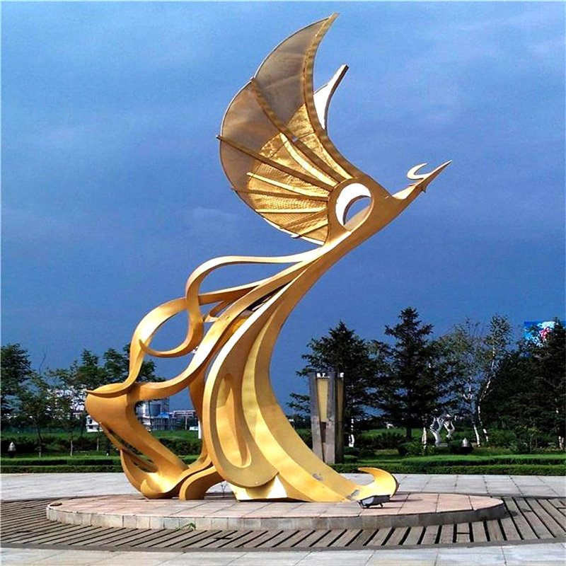 不锈钢太湖石雕塑定制大型金属镜面假山抽象水滴石头景观户外摆件