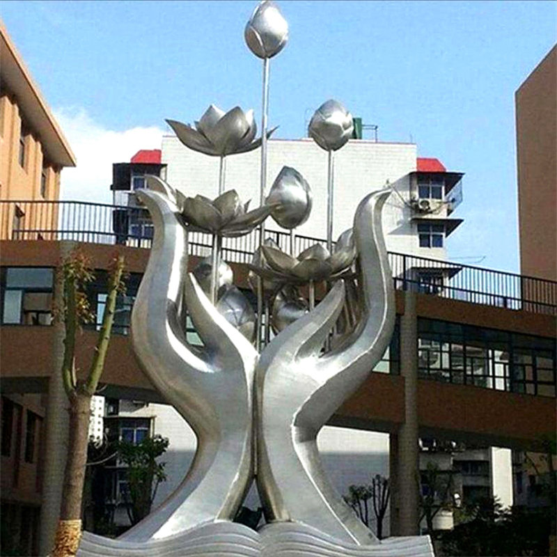 大型不锈钢雕塑定制月亮圆环圆形金属镂空户外售楼部景观装饰摆件