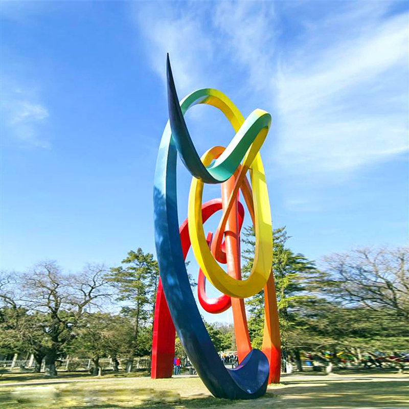 户外不锈钢鹅卵石头造型雕塑园林景观小品镜面大型落地艺术摆件