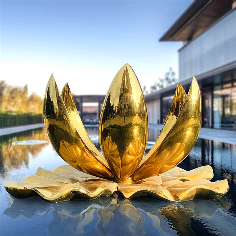 大型不锈钢雕塑厂家户外城市园林景观创意地标建筑发光月亮雕塑