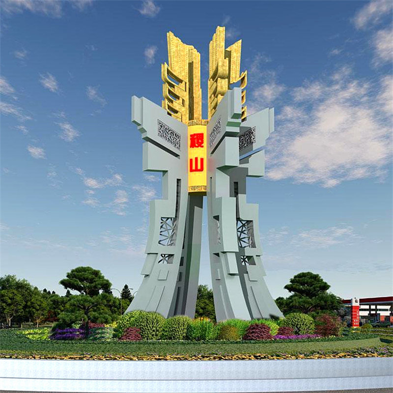 源头工厂不锈钢雕塑园林景观户外大型雕塑公园广场铸铜人物雕塑