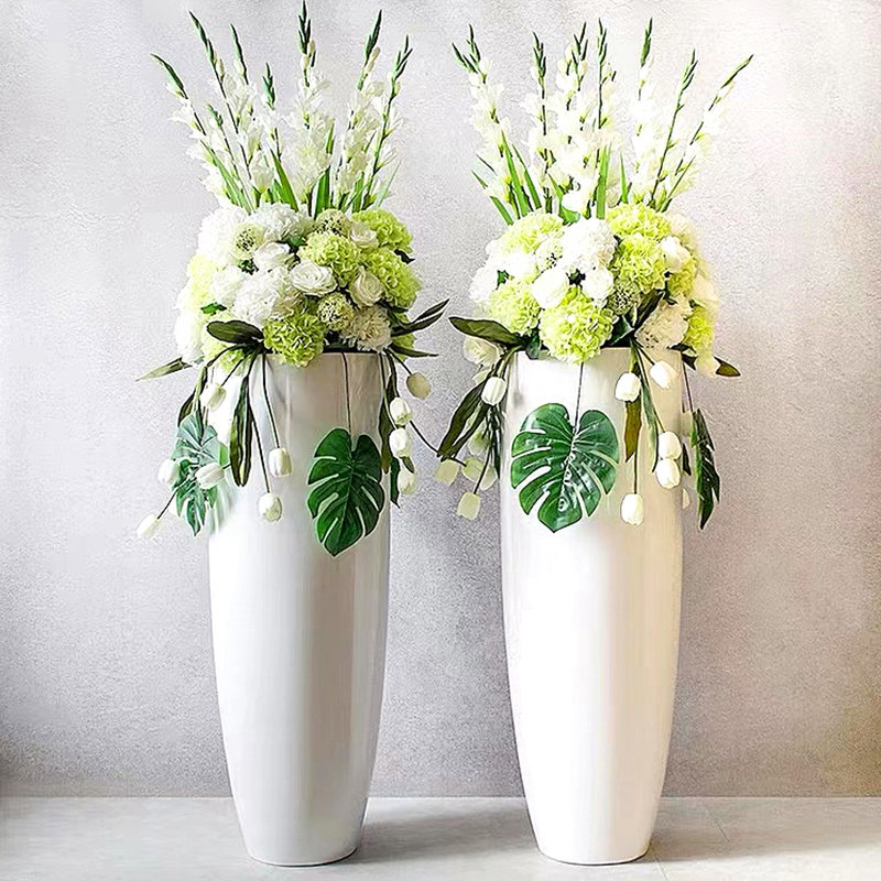 卡通兔子花缸雕塑园林景观小品花园庭院房产小区绿地装饰花盆兔子