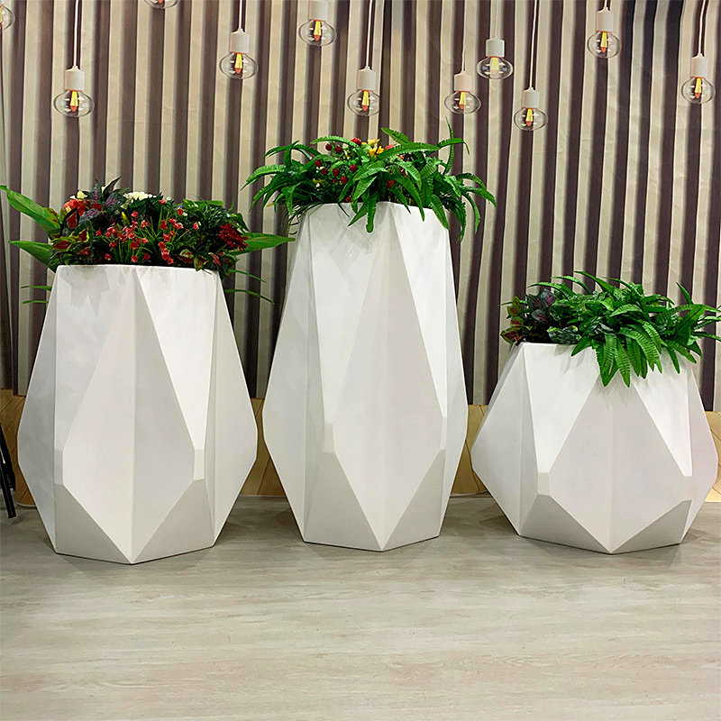 玻璃钢商场座椅带仿木纹花盆安徽合肥商场个性定制