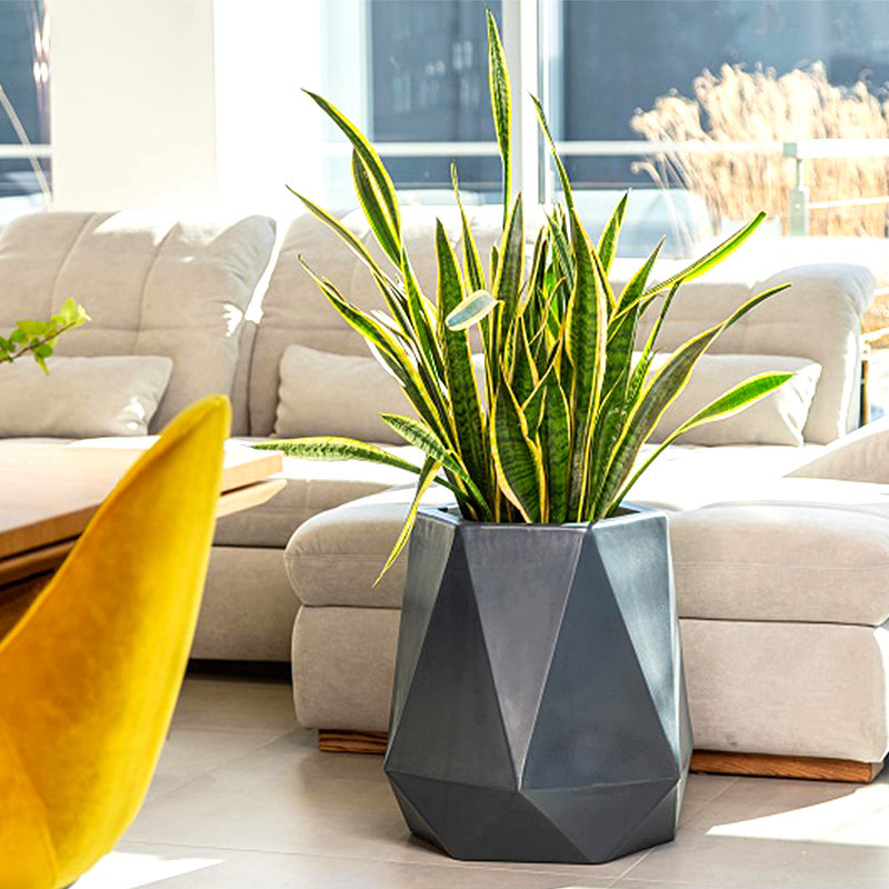 玻璃钢落地式花盆云南昆明商场开业美陈的选择