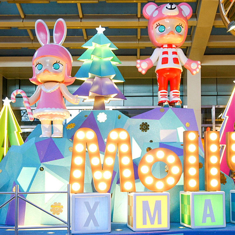 玻璃钢卡通雕塑定制设计房地产草坪公园林景观小品装饰动物摆件