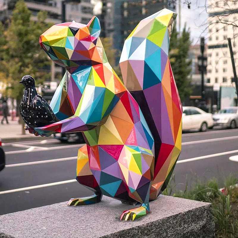 户外卡通动物座椅玻璃钢雕塑休闲椅凳子公园庭院幼儿园林景区摆件