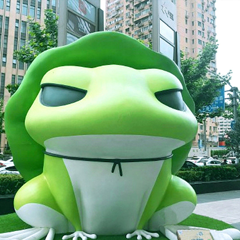 玻璃钢雕塑公仔定制3D打印模型IP卡通形象大树脂工厂订做大型摆件