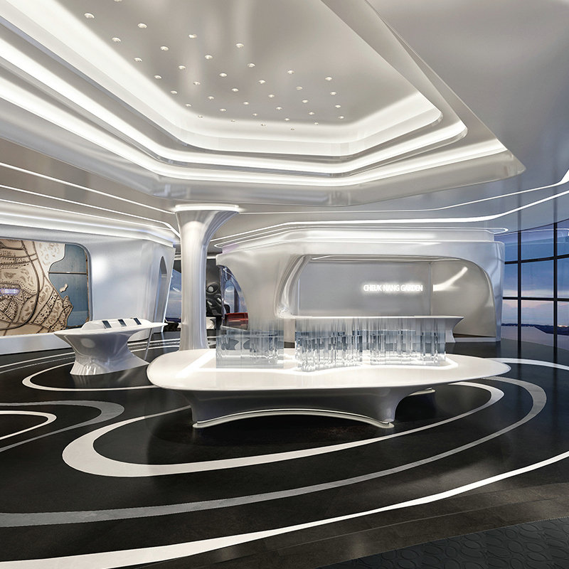 卡通暴力熊大摆件积木熊雕塑玻璃钢网红打卡拍照商场落地美陈装饰