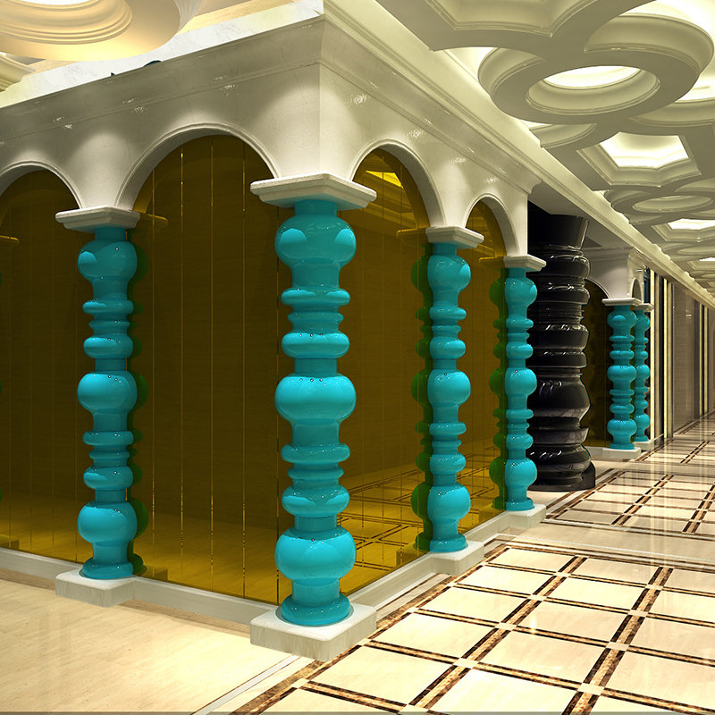 商场大型招财猫玻璃钢摆件店铺庆典开业落地dp点美陈装饰雕塑定制