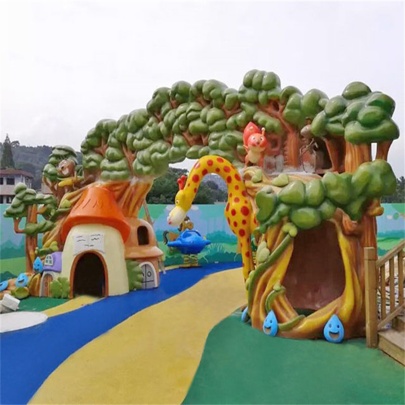 户外卡通布朗熊玻璃钢雕塑大型摆件商场售楼部网红装饰美陈工艺品