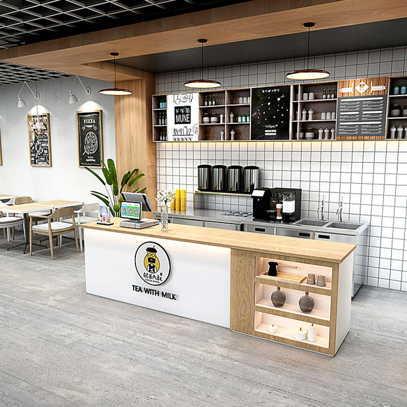 高端定制玻璃钢烤漆前台酒店接待台公司收银台高档迎宾台异形前台