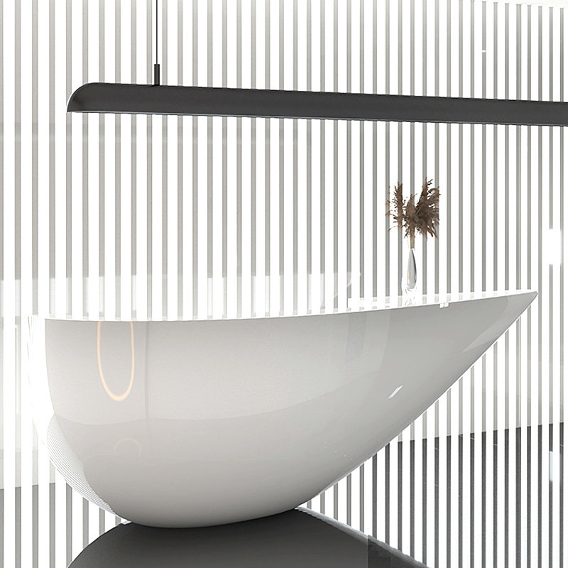 玻璃钢烤漆前台定制护士站工作台酒吧公司圆形半弧异形吧台接待台