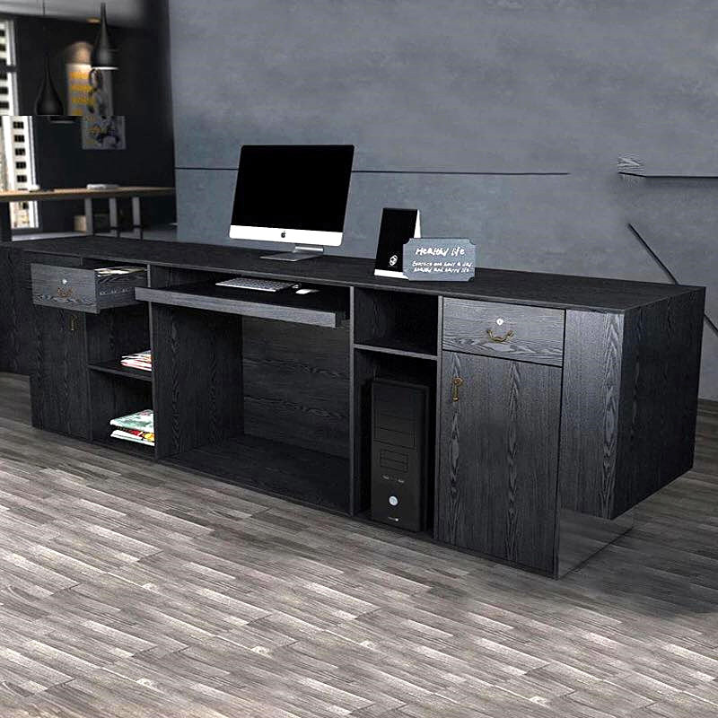 小型玻璃钢烤漆前台公司接待台异圆弧形吧台服务台创意收银台订制