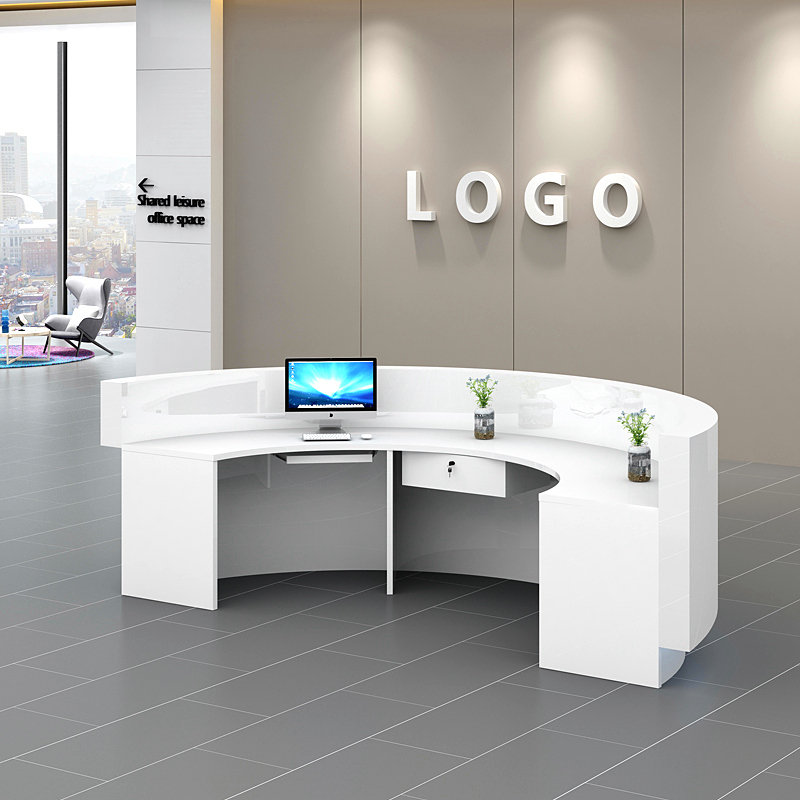 玻璃钢工厂异形定制前台让吉林长春企业更具特色