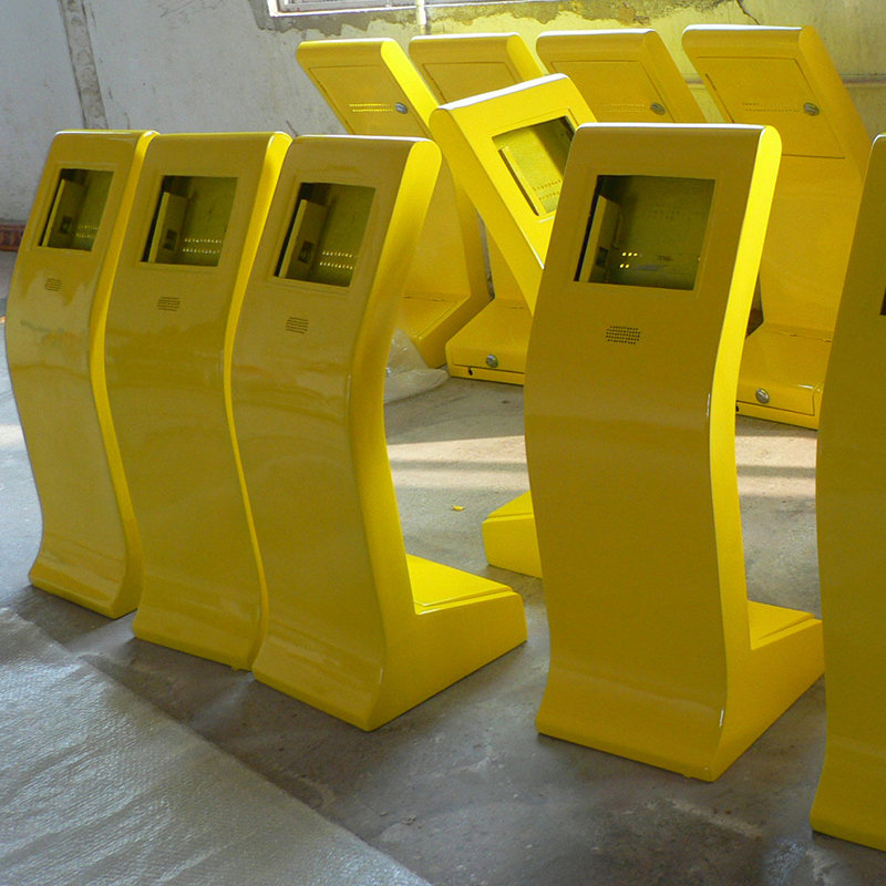 广东直销玻璃钢智能机器人外壳送餐迎宾机器人外壳玻璃钢工艺