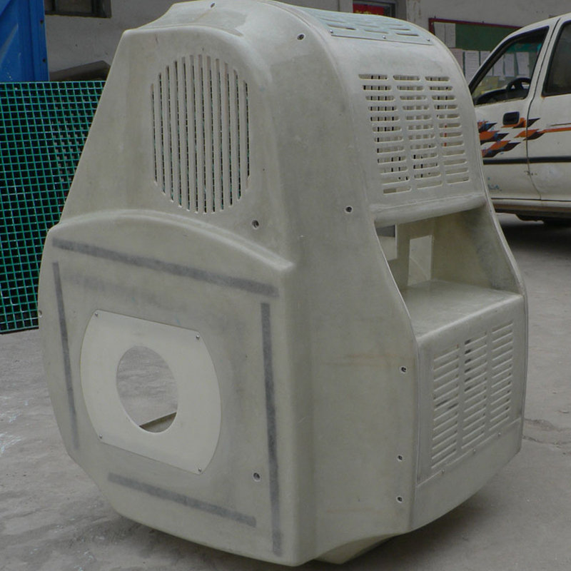 玻璃钢冷藏设备壳罩玻璃钢异型外壳机械设备保护罩美化外罩