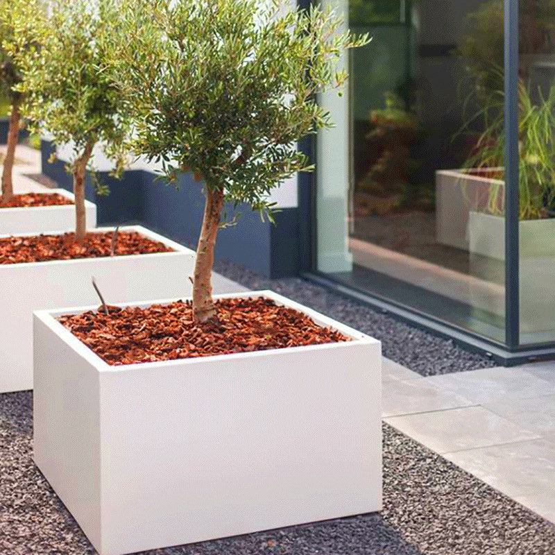 学校玻璃钢异形坐凳休闲座椅户外弧形花树池看台花池学校坐凳厂家