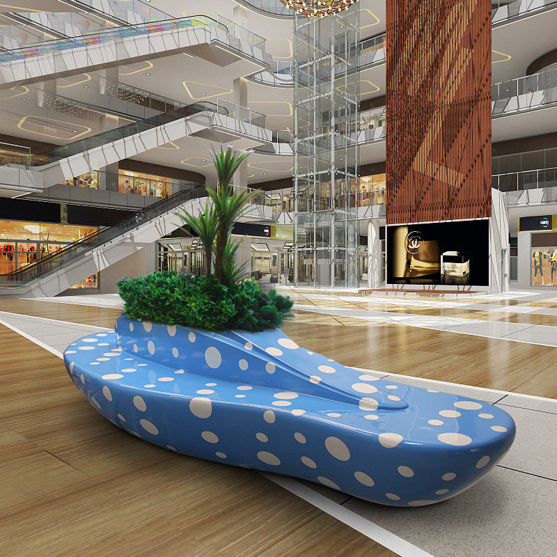 玻璃钢树池坐凳商场围树休息座椅广场公园学校户外圆形休息椅厂家