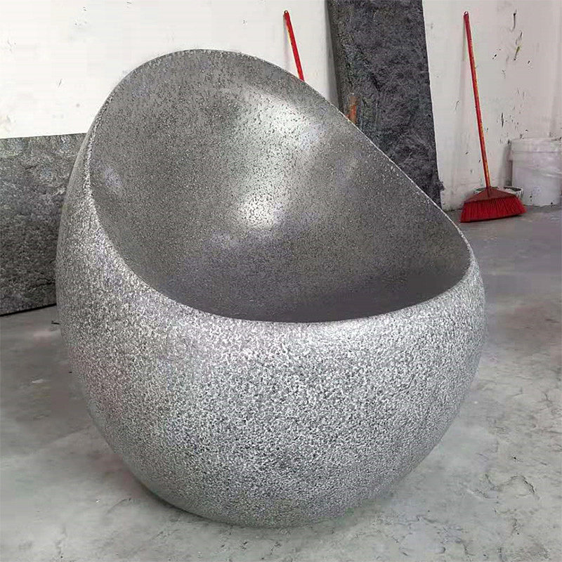 定制商场休闲座椅玻璃钢白色麻花椅创意户外公共区等候椅休息长凳