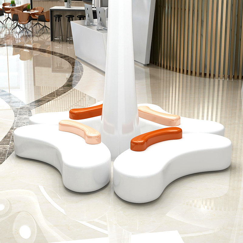 定制户外园林商场公园公共区创意玻璃钢休闲座椅坐凳异形树池景观