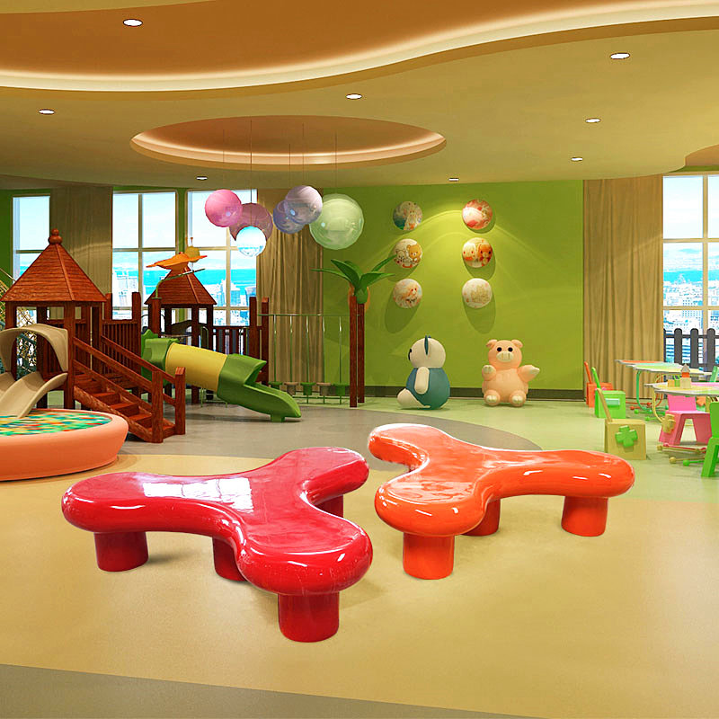 玻璃钢休闲座椅户外鹅卵石景观坐凳公园创意美陈休息商场等候椅子