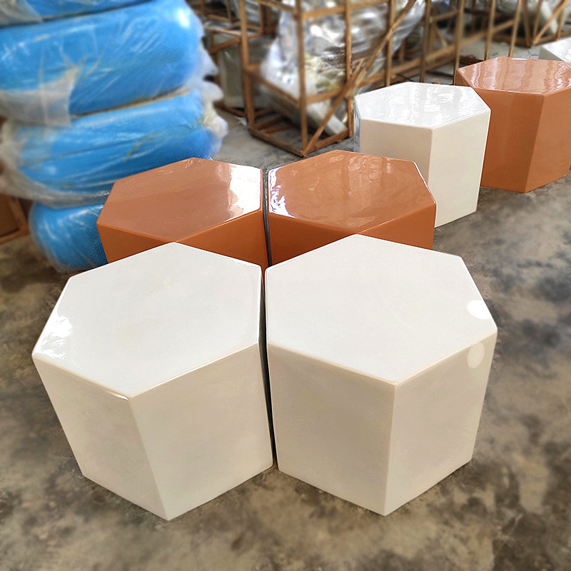 玻璃钢座椅商场休闲椅户外园林坐凳卡通休息长椅游乐园木纹椅定制