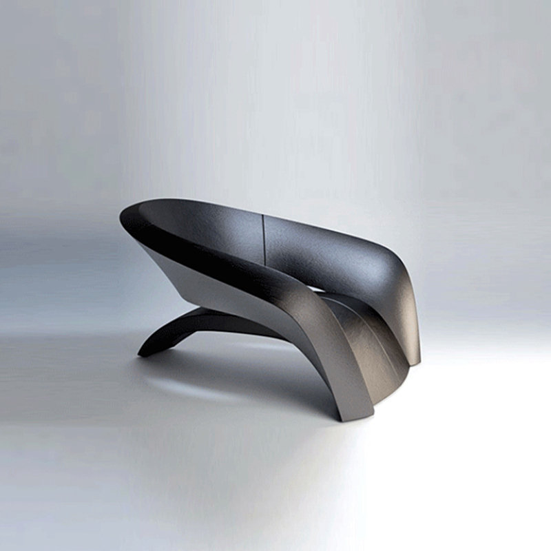 玻璃钢商场休闲椅实木防腐木公共坐凳简约厂家户外美陈长椅