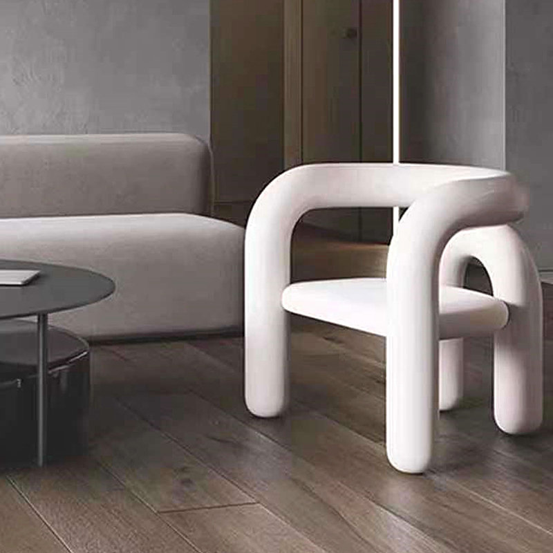 户外网红玻璃钢鹅卵石座椅商业广场休息区坐凳美陈软包沙发休闲椅